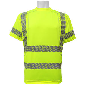 เสื้อยืดแขนยาวสำหรับผู้ชายเสื้อทำงาน Hi Viz แบบออกแบบได้ตามต้องการเพื่อความปลอดภัยสะท้อนแสงมองเห็นได้ชัดเจน - Product Image 3
