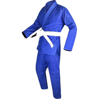 Uniforme de Karate al por Mayor de Alta Calidad, Kimono de BJJ Ligero y Transpirable de Poliéster/Algodón, Personalizable, Ropa de Artes Marciales Unisex