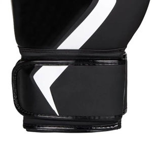 Gants de boxe en cuir noir pour hommes Design personnalisé Gants de rembourrage confortables en cuir véritable pour combattants - Product Image 5