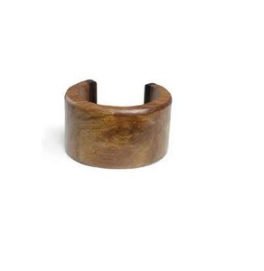 Brazalete de madera para diseño de puños Pieza única con muestra gratis Brazalete de color madera de mango - Product Image 3