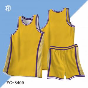 Ensemble d'uniformes de basketball respirants sans manches en gros, conception ODM/OEM identique pour adultes, kit maillot vierge 100 % polyester - Product Image 2
