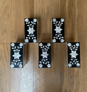 Boîte à bonbons tendance avec incrustations de nacre, design attrayant et très vendu, incrustation d'os par Decor World Expo - Product Image 3