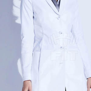 Batas de Laboratorio de Manga Larga, Elegantes y de Alta Calidad, Impermeables, para Hospitales y Médicos, Venta al Por Mayor - Product Image 6