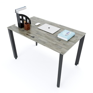 โต๊ะขาเหล็กทรงสามเหลี่ยม 120x70 ซม. รุ่น HBTA004 ดีไซน์ทันสมัย - Product Image 1