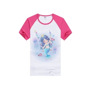 Personalizable DIY Logo CottonBamboo Fiber Raglan Camiseta de manga corta Hip Hop Imprimir Sublimación Camiseta en blanco para hombres - Product Image 5