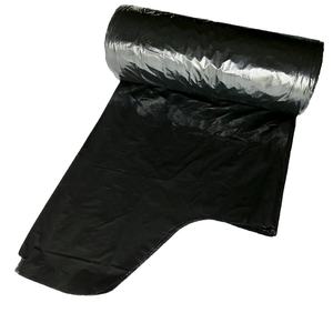 Proveedor de Vietnam Impreso en huecograbado Desechable Wave Top Trash Can Liners Reciclable S-Shape Zipper Bag Easy Cross Tie 1 Ton MOQ - Product Image 2