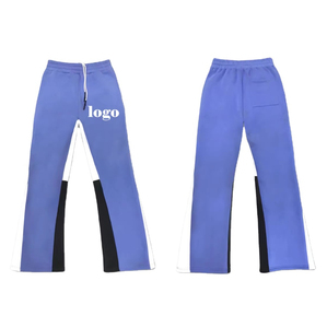Pantalones Deportivos de Alta Calidad con Estampado de Salpicaduras de Pintura, Estilo Jogger con Borde Deshilachado, Pantalones Deportivos con Parches NURAK Elásticos para Hombre, Pantalones Acampanados 2026 - Product Image 6