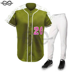 La última camiseta de béisbol popular para mujer, nuevo estilo, rosa, logotipo personalizado, nombre de equipo personalizado, camiseta de Softbol - Product Image 6