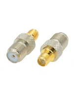 Conector Coaxial Recto SMA Hembra a F Hembra, 50 OHM, 0-6GHz, Aplicación y Adaptador de RF