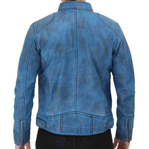 Chaqueta de Cuero de Nuevo Diseño, Precio al por Mayor, Chaqueta de Cuero con Logotipo Personalizado, Chaqueta de Cuero para Venta en Línea - Product Image 3
