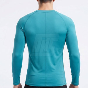 Chemises de compression professionnelles pour hommes, manches longues, athlétiques, pour la course à pied, l'entraînement, la remise en forme, la salle de sport, les sports, les performances, vêtements de sport actifs - Product Image 4