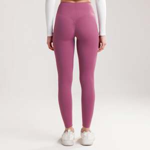 Leggings Swift Pulse Slim Fit en tissu tricoté violet - Product Image 2