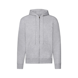 Cotton Fleece Oversized Mens Zip up Hoodies Streetwear 450gsm Casual Blank Customized basics <b>Hoodie</b> - Product Image 1