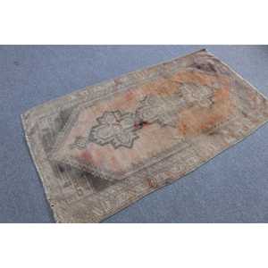 Tapis turc 3,3 x 6,1 pieds, tapis d'appoint vintage, tapis oriental marron - Product Image 2