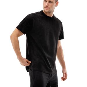 Camisetas de entrenamiento de secado rápido para hombre, ropa deportiva ligera de poliéster, ropa deportiva transpirable al por mayor para adultos - Product Image 4