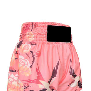 Venta al por mayor pantalones cortos de lucha marcial tailandesa Muay Thai cortos de alta calidad OEM Logotipo de impresión personalizada satén Muay Thai boxeo ropa de artes marciales - Product Image 4