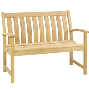 Banco de jardín hecho de madera de teca resistente con un estilo moderno para uso en jardín con un estilo moderno y duradero. - Product Image 5