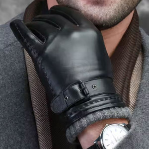 Best Selling High Quality Winter Leather Gloves New Arrival for Casual Scene and Touch Screen Devices Breathable - Product Image 6
