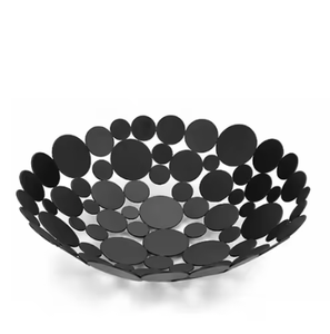 Cuencos para servir de forma redonda de latón y aluminio de alta calidad, cuenco decorativo para servir, soporte de comida de Metal de tamaño personalizado - Product Image 5