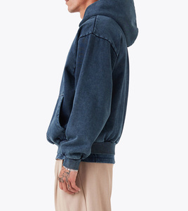 New OEM Customize Heavyweight Drop Shoulder Mens Hoodies 100% Soft Quick Dry Cotton Blank Hoodie <b>Bulk</b> Orders Available - Product Image 6