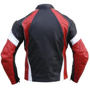 Chaquetas de carreras de cuero Premium de Venta caliente para hombres Equipo de motocicleta de alta calidad con diseño deportivo y acolchado protector - Product Image 3