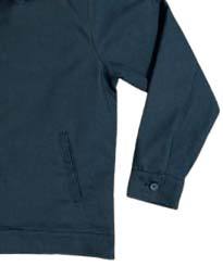 Chaqueta de Trabajo de Lona Personalizada con Cuello Bomber para Hombre, Chaqueta de Lona al por Mayor, Chaquetas de Trabajo de Algodón de Alta Calidad - Product Image 2