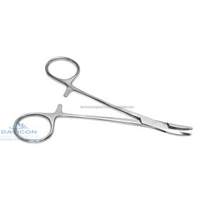 Portaagujas de acero inoxidable dentado curvo T.C Heaney Manual 8 in de DAVICON ENTERPRISES (La base de los instrumentos quirúrgicos) - Product Image 2