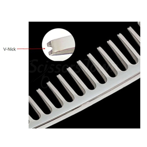 กรรไกรผอมบางแบบหมุนนิ้วหัวแม่มือหมุนได้ปรับความตึงได้และจับสบาย - Product Image 5