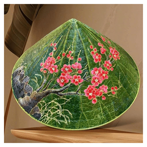 Sombrero Cónico Tradicional de Hoja de Palma para Protección Solar, Mercados al Aire Libre y Tiendas de Regalos Culturales, Hecho en Vietnam - Product Image 4