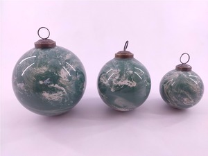 New Design Most Selling Antique Glass <b>Christmas</b> Ball Ornaments Customizable Size Color Embossing Printing Techniques Customized - Product Image 3