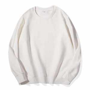Oversized <b>Crewneck</b> Sweatshirt for Women Trendy Crop Top Hoodie for Casual Use in Winter Breathable with Front Logo - Product Image 4