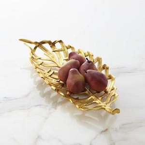 Assiette de service ronde en fer au design de luxe Nouveaux snacks au chocolat et plateau à biscuits pour table à manger pour mariage - Product Image 3