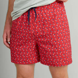 Pantalones Cortos Casuales de Playa con Cintura Elástica y Estampado, Último Modelo, Logotipo Personalizado, MOQ Bajo, Antibacterianos, Elásticos, Todos los Colores - Product Image 1