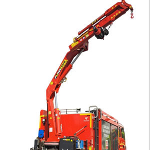 Le camion de boom d'articulation a monté la grue grue hydraulique de capacité de 4 tonnes pour la capacité de charge élevée pliante de boom de camion - Product Image 1