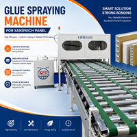 Machine de pulvérisation de colle haute précision 2K pour la production de panneaux de contreplaqué, MDF, OSB, panneaux de particules et applications de stratification du bois