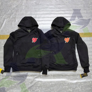 Sweat à capuche blindé personnalisé pour moto Sweat à capuche pour moto en molleton de coton biologique Pull blindé approuvé CE niveau 2 Sweat à capuche pour moto - Product Image 5