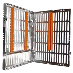 Surgiright-Bandeja de 16 piezas para instrumentos quirúrgicos dentales, organizador de esterilización laboral con fuente de energía eléctrica - Product Image 3