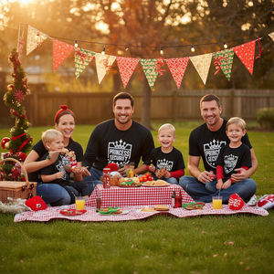 Maglietta a Maniche Lunghe Personalizzabile per Squadra di Sicurezza Familiare, Design Promozionale per Vacanze - Product Image 3