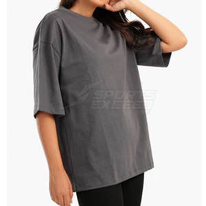 Camiseta de gran tamaño de ropa informal de alta calidad, camiseta de gran tamaño de peso ligero, camiseta de gran tamaño de Color personalizada - Product Image 3