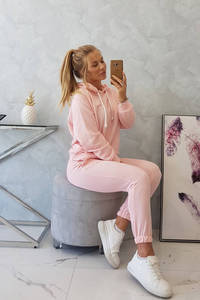 Sweat à capuche en molleton doux pour femmes décontracté coton solide léger velours pull poche avant sweat ample - Product Image 6