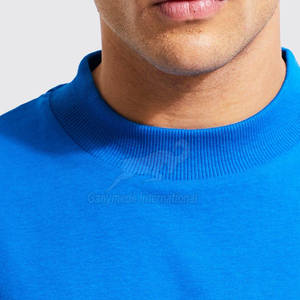 Camisetas Extra Grandes de Algodón Grueso de Primera Calidad, Camisetas de Manga Corta para Venta al por Mayor con Logotipo Personalizado - Product Image 3