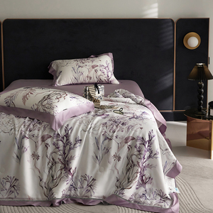 <span class=keywords><strong>Sndon</strong></span> lujo 300TC tela de eucalipto lyocell sábanas Tencel juego de cama ropa de cama - Product Image 2