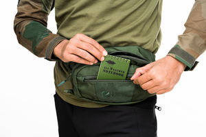 Pochette de taille légère en forme de tonneau en nylon tactique Elite Fermeture à glissière Durable Pratique Offre un espace de rangement pratique - Product Image 4