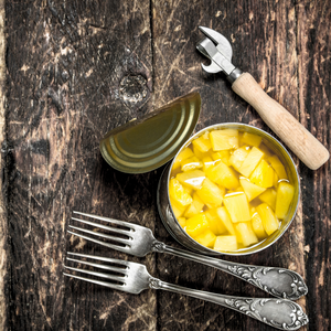 ผลิตภัณฑ์คุณภาพสูงมาตรฐานสากลจากผู้ผลิตเวียดนาม ทีเอ็มไอ ฟู้ดส์ สับปะรดหั่นชิ้นในน้ำเชื่อมบาง 580 มล. บรรจุกระป๋อง - Product Image 5