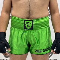 Shorts de combat Muay Thai MMA pour hommes en polyester/coton, anti-plis, respirants, séchage rapide, taille élastique, imprimé numérique, vente en gros