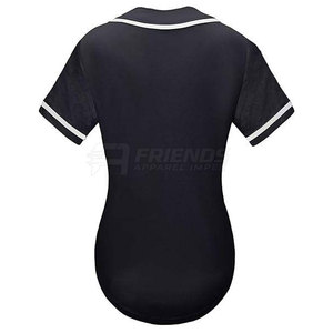 Maillot de softball pour femmes de haute qualité, coutures durables, court, respirant, léger, conçu pour les équipes de club et les matchs scolaires - Product Image 2