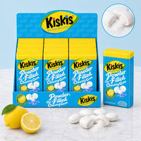 Permen Karet Isi Xylitol Bebas Gula KisKis Grosir 30g Rasa Buah Penyegar Napas