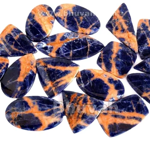 Pierre de sodalite rose naturelle, pierre précieuse en vrac pour la fabrication de bijoux, pendentif, collier, bague, boucles d'oreilles - Product Image 5