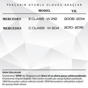ม่านคอนโซลกลางสำหรับ W212 Mercedes E Class, C Class W204-สีเบจ - Product Image 2