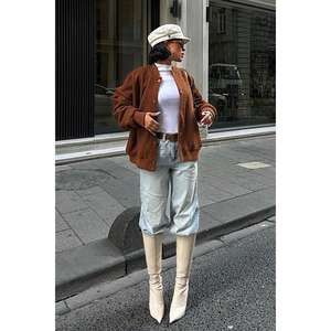 เสื้อแจ็คเก็ตบอมเบอร์บุขนหยิกกันลม รุ่น 6120 - Product Image 3